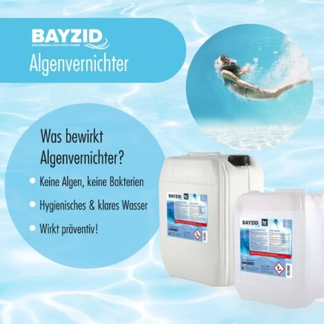 2 X 10 Litre Bayzid Anti-algues 4 2 X 10 Litre Bayzid Anti-algues – Image 2