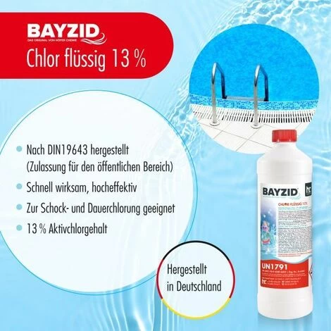 15 X 1 Kg Bayzid Chlore Choc Liquide 48° 4 15 X 1 Kg Bayzid Chlore Choc Liquide 48° – Image 2