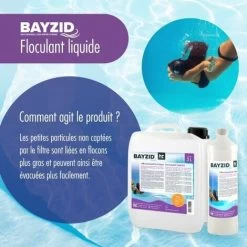 1 X 20 Litre Bayzid Floculant Liquide -Piscine Soldes 2579390 3