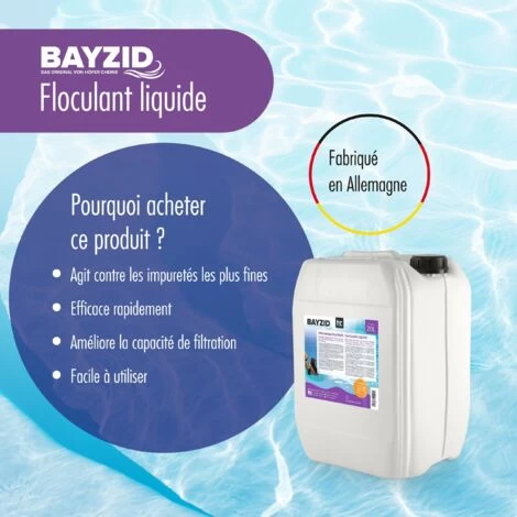 2 X 10 Litre Bayzid® Floculant Liquide 7 2 X 10 Litre Bayzid® Floculant Liquide – Image 5