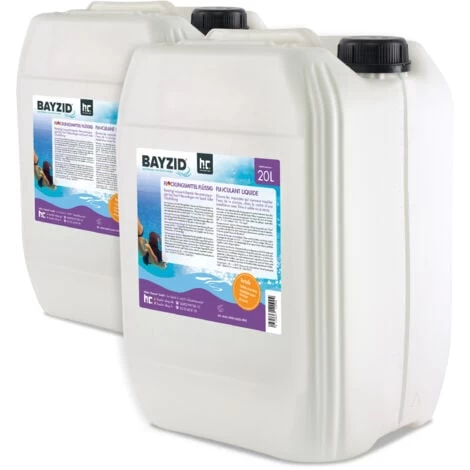 2 X 20 Litre Bayzid Floculant Liquide 3 2 X 20 Litre Bayzid Floculant Liquide