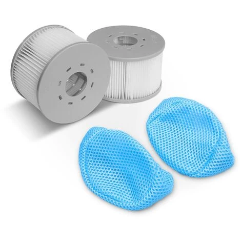 Lot De 2 Filtres Avec Filets Pour Spas Gonflables MSPA V2. Ø108cm – 2 Cartouches Filtrantes De Remplacement Pour Spa Gonflable MSPA + 2 Filets De Protection Pour Spa 2020 4 Lot De 2 Filtres Avec Filets Pour Spas Gonflables MSPA V2. Ø108cm – 2 Cartouches Filtrantes De Remplacement Pour Spa Gonflable MSPA + 2 Filets De Protection Pour Spa 2020 – Image 2