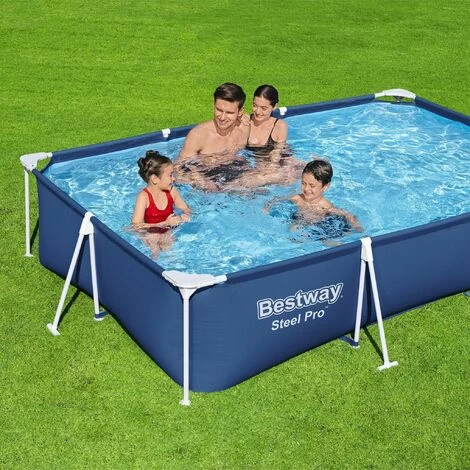 Bestway Piscine Tubulaire Leman Avec Filtre à Cartouche Et Pompe De Filtration. Piscine Hors Sol 3x2 M 4 Bestway Piscine Tubulaire Leman Avec Filtre à Cartouche Et Pompe De Filtration. Piscine Hors Sol 3x2 M – Image 2