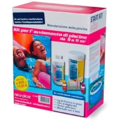 Starter Kit Elite Avec Testeur De PH / Chlore Au Dichloro Algicide