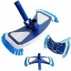 AREBOS Aspirateur Pour Piscine Avec Système De Clip Raccord Pour Tuyau De Piscine Ø 32/38 Mm Brosse De Piscine