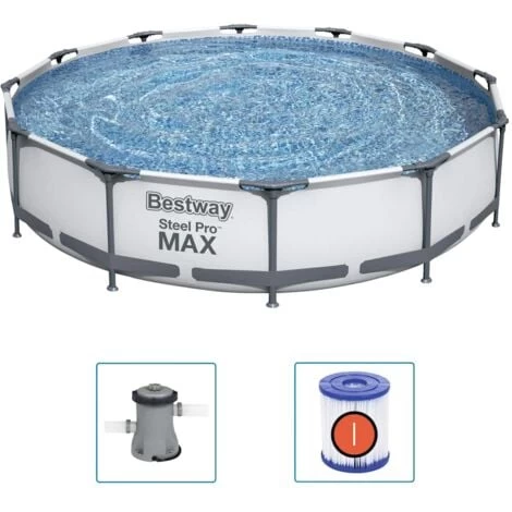 Ensemble De Piscine Steel Pro MAX 366x76 Cm Bestway 3 Ensemble De Piscine Steel Pro MAX 366x76 Cm Bestway