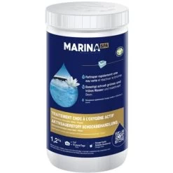 Traitement Choc Pour Spa à L'oxygène Actif Sans Chlore Poudre Marina - 1,2kg