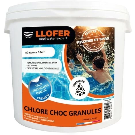 5KG CHLORE CHOC POUDRE 3 5KG CHLORE CHOC POUDRE