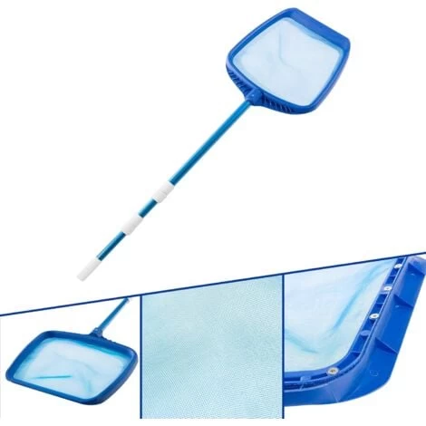 AREBOS Piscine Épuisette Avec Manche Télescopique Longueur De 1.20–1,90 M Grande Enregistrement Lèvres Plat Et Engmaschiges Réseau 3 AREBOS Piscine Épuisette Avec Manche Télescopique Longueur De 1.20–1,90 M Grande Enregistrement Lèvres Plat Et Engmaschiges Réseau