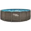 Piscine Tubulaire Ronde Aspect Tréssé Ø4,88x1,22m Summer Waves 1 Piscine Tubulaire Ronde Aspect Tréssé Ø4,88x1,22m Summer Waves -Piscine Soldes 31948594 1