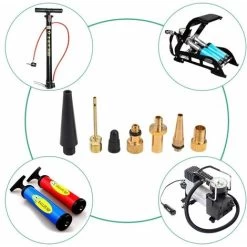 Lot De 24pcs Adaptateur De Valve Vélo En Cuivre DV AV SV Pour Compresseur De Vélo Pompe à Pied Voiture Kit D'adaptateurs De Valve 9 Lot De 24pcs Adaptateur De Valve Vélo En Cuivre DV AV SV Pour Compresseur De Vélo Pompe à Pied Voiture Kit D'adaptateurs De Valve -Piscine Soldes 31974520 3