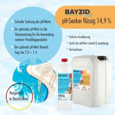 1 X 20 Kg Bayzid PH Moins Liquide 14,9% 4 1 X 20 Kg Bayzid PH Moins Liquide 14,9% – Image 2