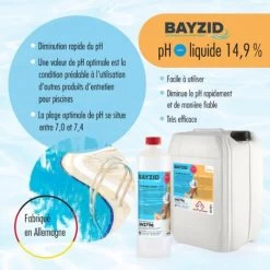2 X 20 Kg Bayzid PH Moins Liquide 14,9% 9 2 X 20 Kg Bayzid PH Moins Liquide 14,9% -Piscine Soldes 32384707 3