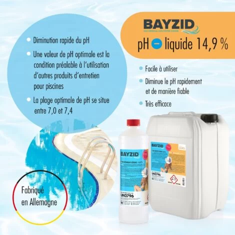 2 X 20 Kg Bayzid PH Moins Liquide 14,9% 5 2 X 20 Kg Bayzid PH Moins Liquide 14,9% – Image 3
