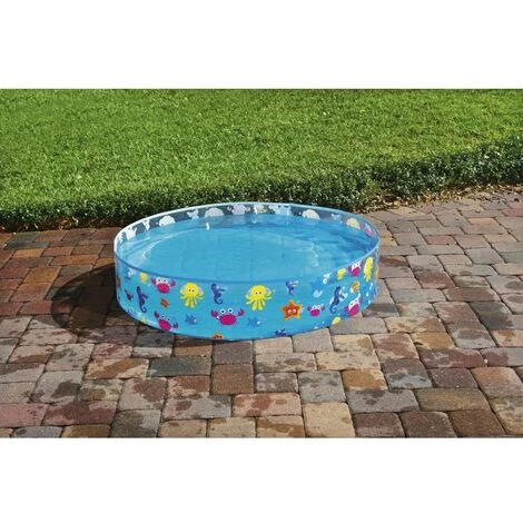Piscine Hors Sol Ronde - 277 L - Fill'n'Fun - D 122 Cm X H 25 Cm - Livraison Gratuite 5 Piscine Hors Sol Ronde - 277 L - Fill'n'Fun - D 122 Cm X H 25 Cm - Livraison Gratuite – Image 3