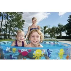 Piscine Hors Sol Ronde - 277 L - Fill'n'Fun - D 122 Cm X H 25 Cm - Livraison Gratuite 10 Piscine Hors Sol Ronde - 277 L - Fill'n'Fun - D 122 Cm X H 25 Cm - Livraison Gratuite -Piscine Soldes 32517645 4