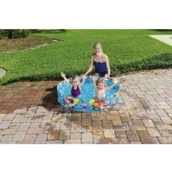 Piscine Hors Sol Ronde - 277 L - Fill'n'Fun - D 122 Cm X H 25 Cm - Livraison Gratuite 11 Piscine Hors Sol Ronde - 277 L - Fill'n'Fun - D 122 Cm X H 25 Cm - Livraison Gratuite -Piscine Soldes 32517645 5