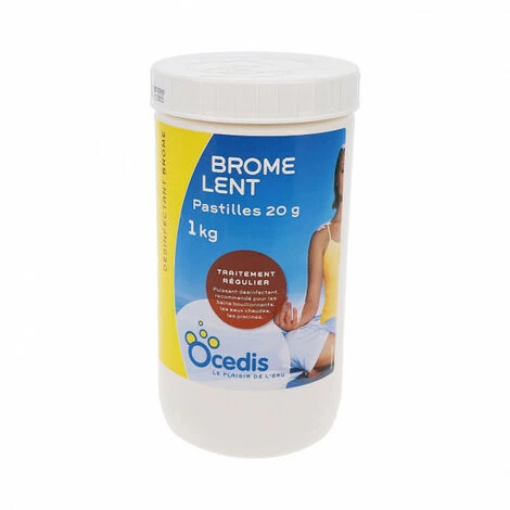 Désinfectant 1kg Brome Lent - Pastilles 20g 3 Désinfectant 1kg Brome Lent - Pastilles 20g