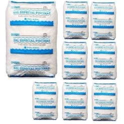 Traitement Au Sel - Sel Pour électrolyse Piscine - 8x25kg De Centrocom