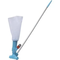 Aspirateur Piscine Werkapro Avec Filet Et Manche Aluminium 1,5m