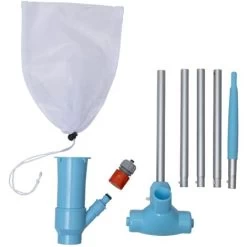 Aspirateur Piscine Werkapro Avec Filet Et Manche Aluminium 1,5m -Piscine Soldes 33463504 3