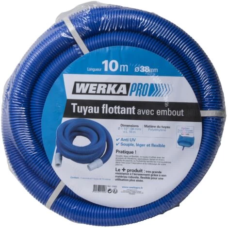 Tuyau Flottant Ø38mm Werkapro Avec Embout 10 Mètres 4 Tuyau Flottant Ø38mm Werkapro Avec Embout 10 Mètres – Image 2