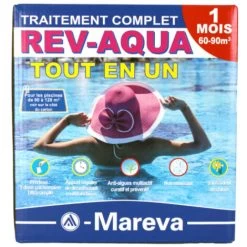 Kit Rev-Aqua MAREVA Traitement Complet Pour Piscine De 60 à 90 M3 - 1 Mois - 140021U