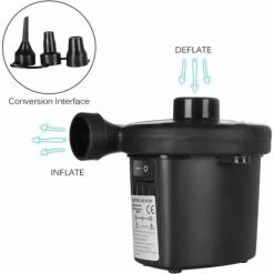 AIDUCHO Pompe à Air électrique 240V Gonfleur Gonfleur Pompe à Bateau Avec 3 Adaptateurs De Buse Piscines à Débordement Pompe Pour Matelas à Air Camping Sports Jouets 10 AIDUCHO Pompe à Air électrique 240V Gonfleur Gonfleur Pompe à Bateau Avec 3 Adaptateurs De Buse Piscines à Débordement Pompe Pour Matelas à Air Camping Sports Jouets -Piscine Soldes 33997060 4