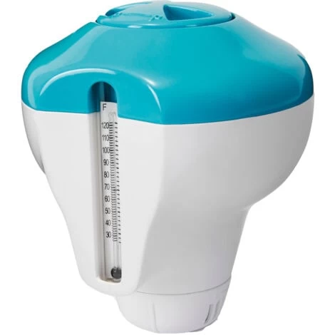 Diffuseur De Chlore Flottant Intex Avec Thermomètre 3 Diffuseur De Chlore Flottant Intex Avec Thermomètre