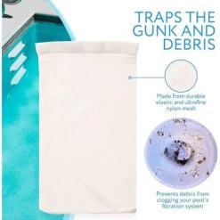 Chaussette De Filtre De Piscine, Chaussettes D'écumoire De Piscine, Panier De Filtre De Piscine, Chaussettes D'écumoire De Piscine, Panier D'écumoire De Piscine (20) -Piscine Soldes 35561845 5