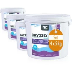 4 X 5 Kg Bayzid Floculant En Galets (100g)