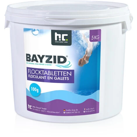 4 X 5 Kg Bayzid Floculant En Galets (100g) 5 4 X 5 Kg Bayzid Floculant En Galets (100g) – Image 3