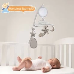 Fitnate Literie Pour Bébé Boîte À Musique Rotative Boîte À Musique Mobile Le Cadeau Jouet Joue 12 Mélodies (Sans Clips Ni Jouets), À Piles Avec Carte Micro Sd 128M Gratuite 9 Fitnate Literie Pour Bébé Boîte À Musique Rotative Boîte À Musique Mobile Le Cadeau Jouet Joue 12 Mélodies (Sans Clips Ni Jouets), À Piles Avec Carte Micro Sd 128M Gratuite -Piscine Soldes 36352059 3
