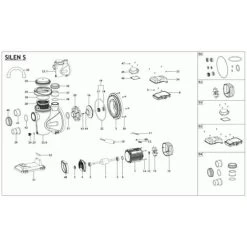 Pompe De Filtration Piscine ESPA - Modèle SILEN S 100 18M 9 Pompe De Filtration Piscine ESPA - Modèle SILEN S 100 18M -Piscine Soldes 36767007 4
