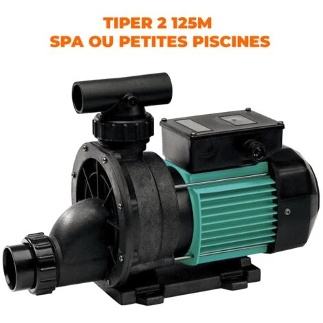 Pompe De Filtration SPA/petite Piscine ESPA - Modèle TIPER 2 125M 3 Pompe De Filtration SPA/petite Piscine ESPA - Modèle TIPER 2 125M
