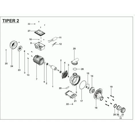 Pompe De Filtration SPA/petite Piscine ESPA - Modèle TIPER 2 125M 6 Pompe De Filtration SPA/petite Piscine ESPA - Modèle TIPER 2 125M – Image 4