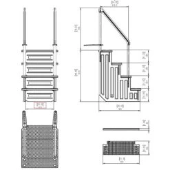 Escalier Simple Pour Piscine 7 Escalier Simple Pour Piscine -Piscine Soldes 3679223 3