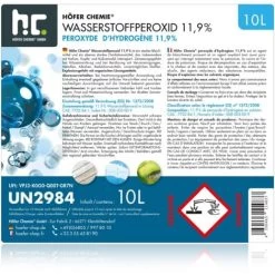 2 X 10 Litre Péroxyde D'hydrogène 11,9 % 8 2 X 10 Litre Péroxyde D'hydrogène 11,9 % -Piscine Soldes 3739779 3