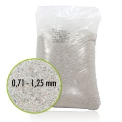 25 Kg De Sable De Quartz Pour Filtre De Sable 0,7 - 1,25 Mm
