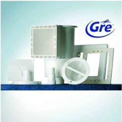 GRE Skimmer Et Buse De Refoulement Gré - Couleur Blanc