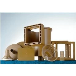 GRE Skimmer Et Buse De Refoulement Gré - Couleur Marron