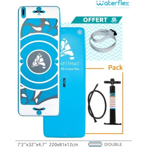 Tapis Flottant AquaFit Mat Waterflex 4 Tapis Flottant AquaFit Mat Waterflex – Image 2
