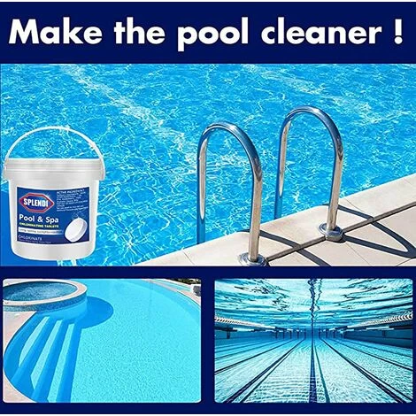 Tablette De Nettoyage Effervescente Multifonctionnelle De 300 Pièces/bouteille Pour La Tablette De Chloration De Piscine Pour Le Nettoyage De Piscine 5 Tablette De Nettoyage Effervescente Multifonctionnelle De 300 Pièces/bouteille Pour La Tablette De Chloration De Piscine Pour Le Nettoyage De Piscine – Image 3