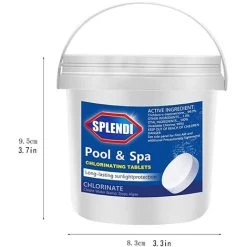 Tablette De Nettoyage Effervescente Multifonctionnelle De 300 Pièces/bouteille Pour La Tablette De Chloration De Piscine Pour Le Nettoyage De Piscine 9 Tablette De Nettoyage Effervescente Multifonctionnelle De 300 Pièces/bouteille Pour La Tablette De Chloration De Piscine Pour Le Nettoyage De Piscine -Piscine Soldes 43155004 4