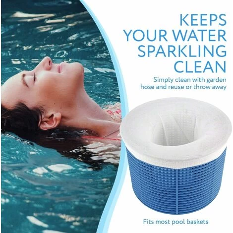 Chaussettes De Skimmer Pour Piscine, Filtre De Skimmer De Piscine En Tissu De Nylon Élastique Durable Pour Panier De Piscine, Filet De Pool Skimmer Socks Pour Le Nettoyage De Piscine,Starlight,10 Pièc 4 Chaussettes De Skimmer Pour Piscine, Filtre De Skimmer De Piscine En Tissu De Nylon Élastique Durable Pour Panier De Piscine, Filet De Pool Skimmer Socks Pour Le Nettoyage De Piscine,Starlight,10 Pièc – Image 2