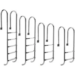 Bc-elec - PL004 Echelle De Piscine à 4 échelons En Acier Inoxydable 304SS, 183cm, Escalier Piscine à 4 Marches 10 Bc-elec - PL004 Echelle De Piscine à 4 échelons En Acier Inoxydable 304SS, 183cm, Escalier Piscine à 4 Marches -Piscine Soldes 47941852 4