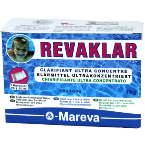 Cartouches Clarifiantes Reva-klar MAREVA - 1 Kg - 150021U 3 Cartouches Clarifiantes Reva-klar MAREVA - 1 Kg - 150021U