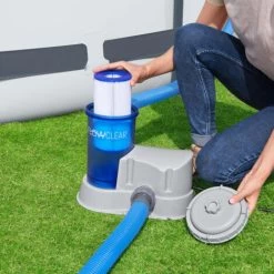 Pompe Filtre à Cartouche Transparente Pour Piscine Hors Sol Bestway Flowclear 58675 10 Pompe Filtre à Cartouche Transparente Pour Piscine Hors Sol Bestway Flowclear 58675 -Piscine Soldes 49935373 4