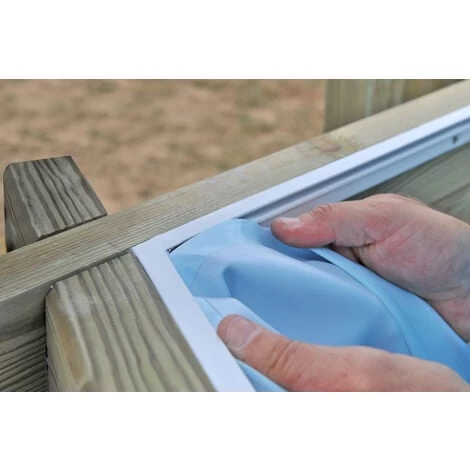 GRE Piscine Bois VANILLE 2 Ø4,00m X H: 1,17m - Bâche été à Bulles Offerte 5 GRE Piscine Bois VANILLE 2 Ø4,00m X H: 1,17m - Bâche été à Bulles Offerte – Image 3