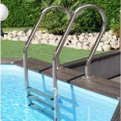 GRE Piscine Bois VANILLE 2 Ø4,00m X H: 1,17m - Bâche été à Bulles Offerte 10 GRE Piscine Bois VANILLE 2 Ø4,00m X H: 1,17m - Bâche été à Bulles Offerte -Piscine Soldes 50752829 4